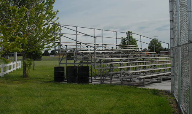 Atkinson nebraska Baseball grandstand