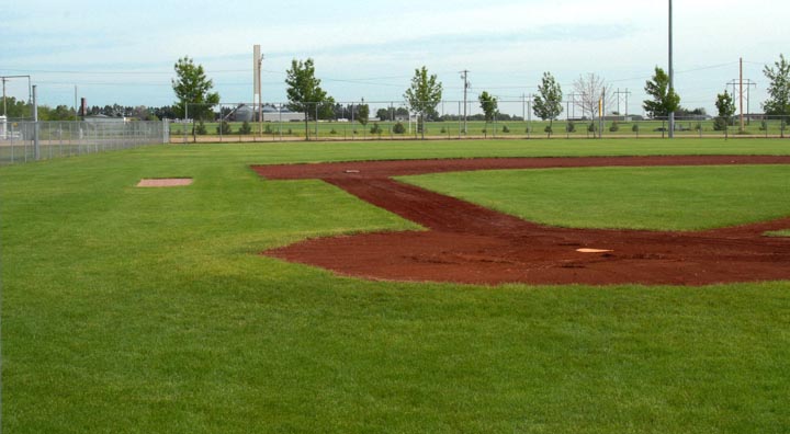 infield at O'Neill Nebraska