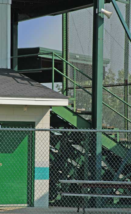 Central City Nebraska Baseball Grandstand